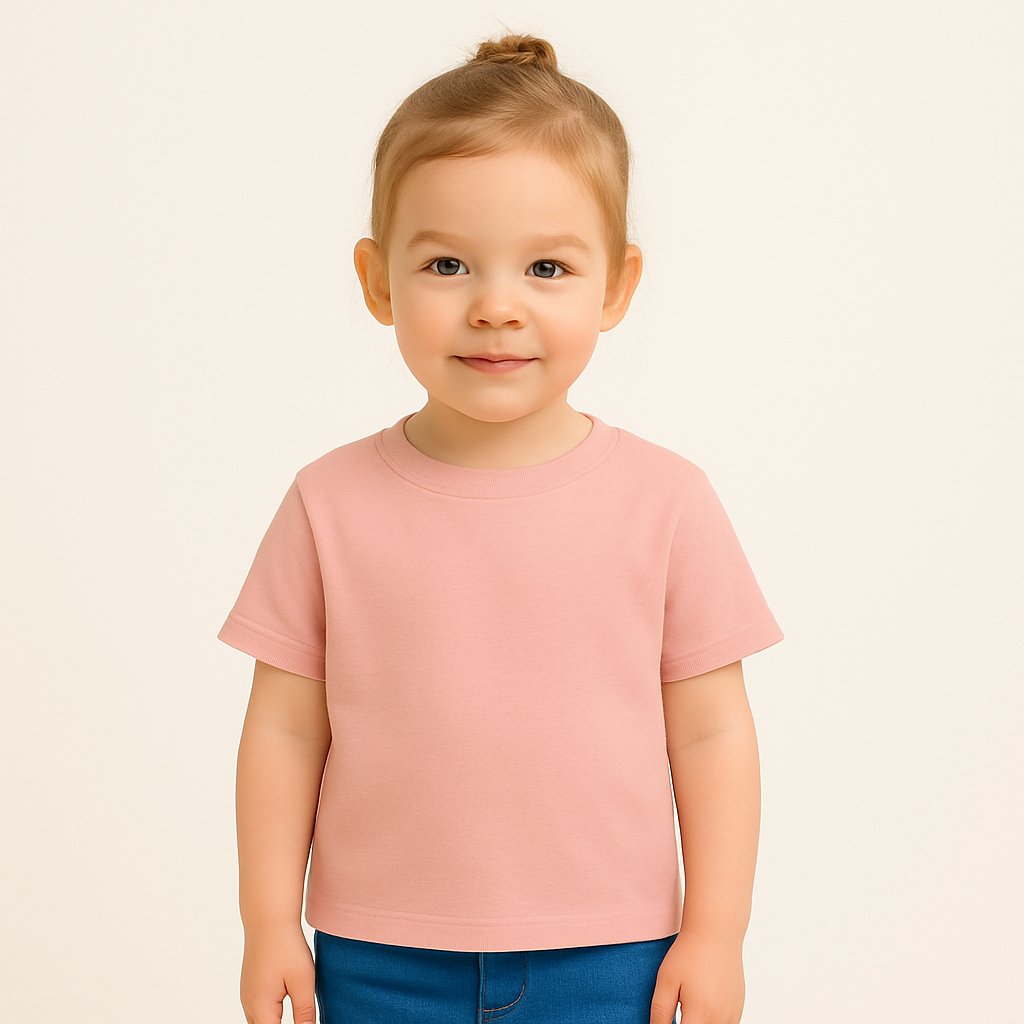 Katoenen Jersey Nude Roze – Zacht, Rekbaar & Ademend