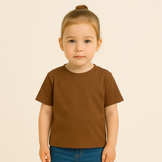 Katoenen Jersey Licht Bruin – Zacht, Rekbaar & Ademend