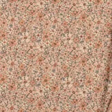 Jersey Katoen Digitale Print - Winter Bloem Cacao