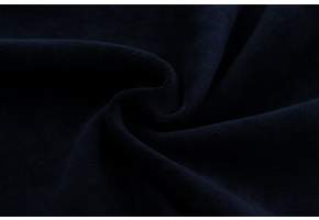 Nicky Velours Stof Marine