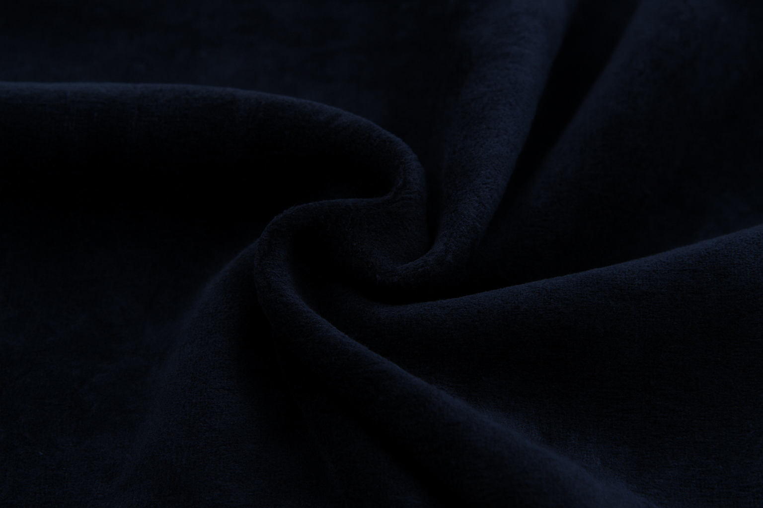 Nicky Velours Stof Marine – Zacht, Rekbaar & Ademend