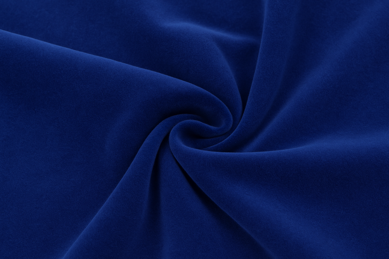 Nicky Velours Stof Kobaltblauw – Zacht, Rekbaar & Ademend