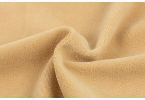 Nicky Velours Stof Honing Beige