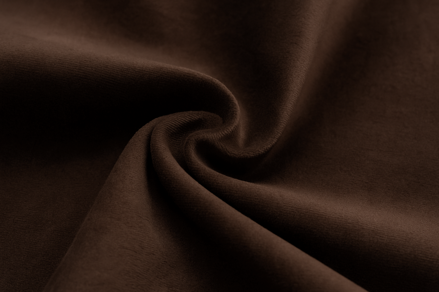 Nicky Velours Stof Bruin – Zacht, Rekbaar & Ademend