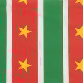 Katoen Stof Surinaamse Kleuren & Sterren – Soepel & 100% Katoen