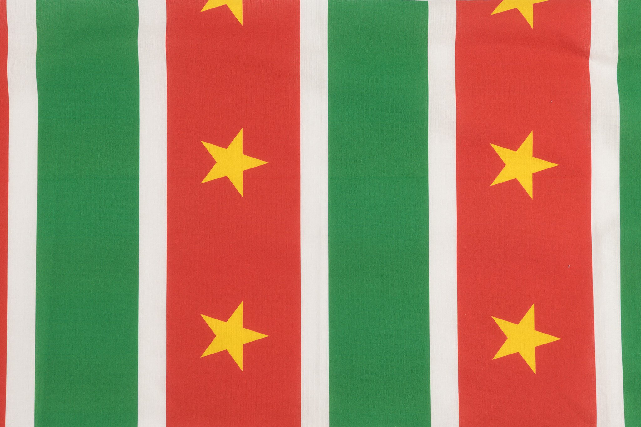 Katoen Stof Surinaamse Kleuren & Sterren – Soepel & 100% Katoen