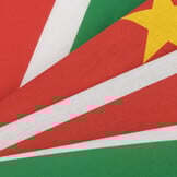 Katoen Stof Surinaamse Kleuren & Sterren – Soepel & 100% Katoen