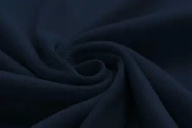 Rib Jersey Stof Marine