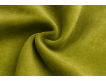 Nicky Velours Stof Mosgroen