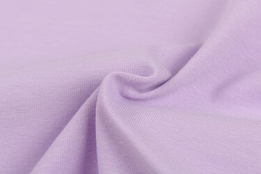 Jersey Katoen Stof - Lila