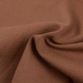 Katoenen Jersey Kastanjebruin – Zacht & Rekbaar