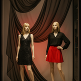 Organza Stof Brandvertragend – Zwart – 300 cm – Voor Decoratie & Events