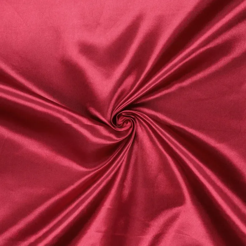 Heavy Satijn Donkerrood –Brandvertragend & 280 cm Breed