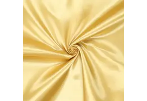 Heavy Satijn Stof Brandvertragend - Goud - 280 cm breed