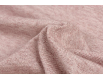 Cashmere Touch Jersey Stof Oud Roze Melange