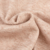 Cashmere Touch Jersey Stof Nude Roze Melange – Zacht & Stretchy