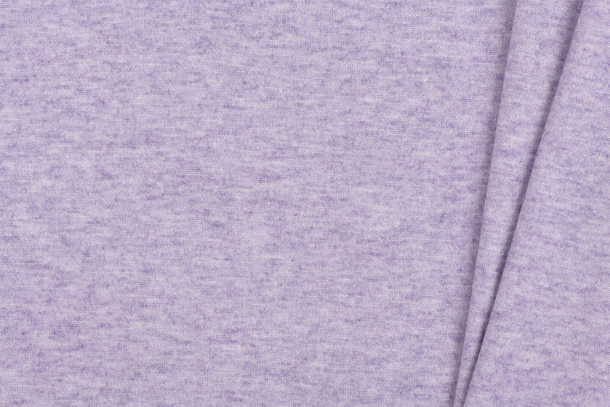 Cashmere Touch Jersey Stof Lila Melange – Zacht & Stretchy