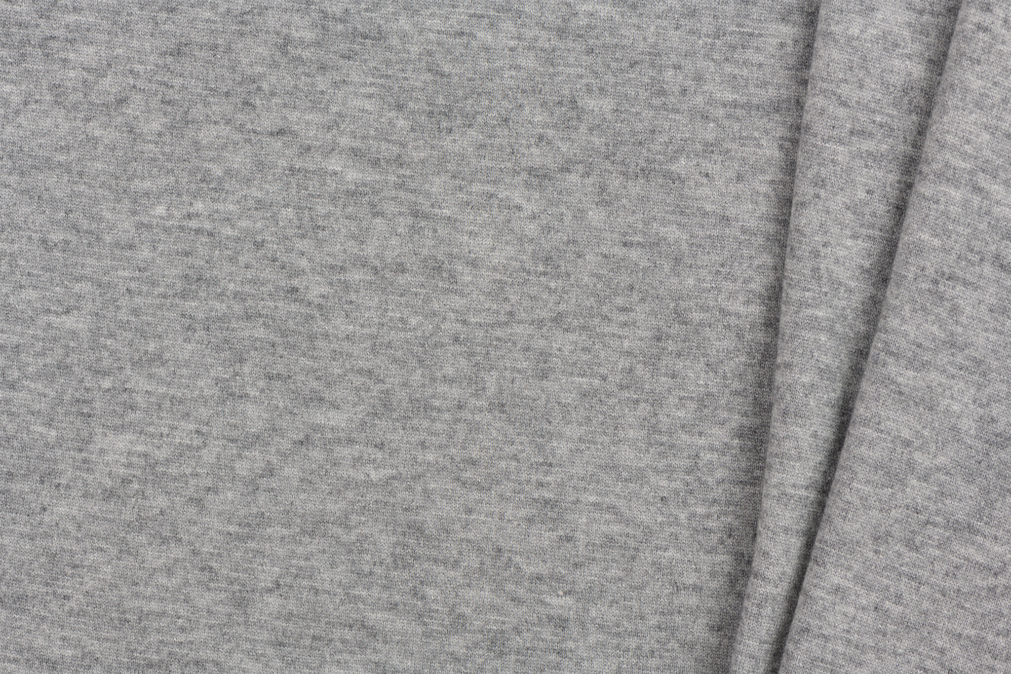 Cashmere Touch Jersey Stof Grijs Melange – Zacht & Stretchy