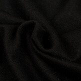 Cashmere Touch Jersey Stof Zwart – Zacht, Stretchy & Luxe