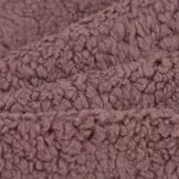 Katoen Teddy Stof Rozenhout – Zacht, Donzig & Natuurlijk