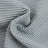 Ottoman Rib Jersey Stof Staalblauw – Comfortabel, Rekbaar & Stijlvol
