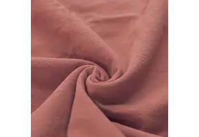 Gewassen Katoenen Stof Klei Roze