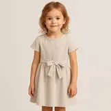 Gewassen Katoenen Stof Licht Beige – Zacht & Stonewashed