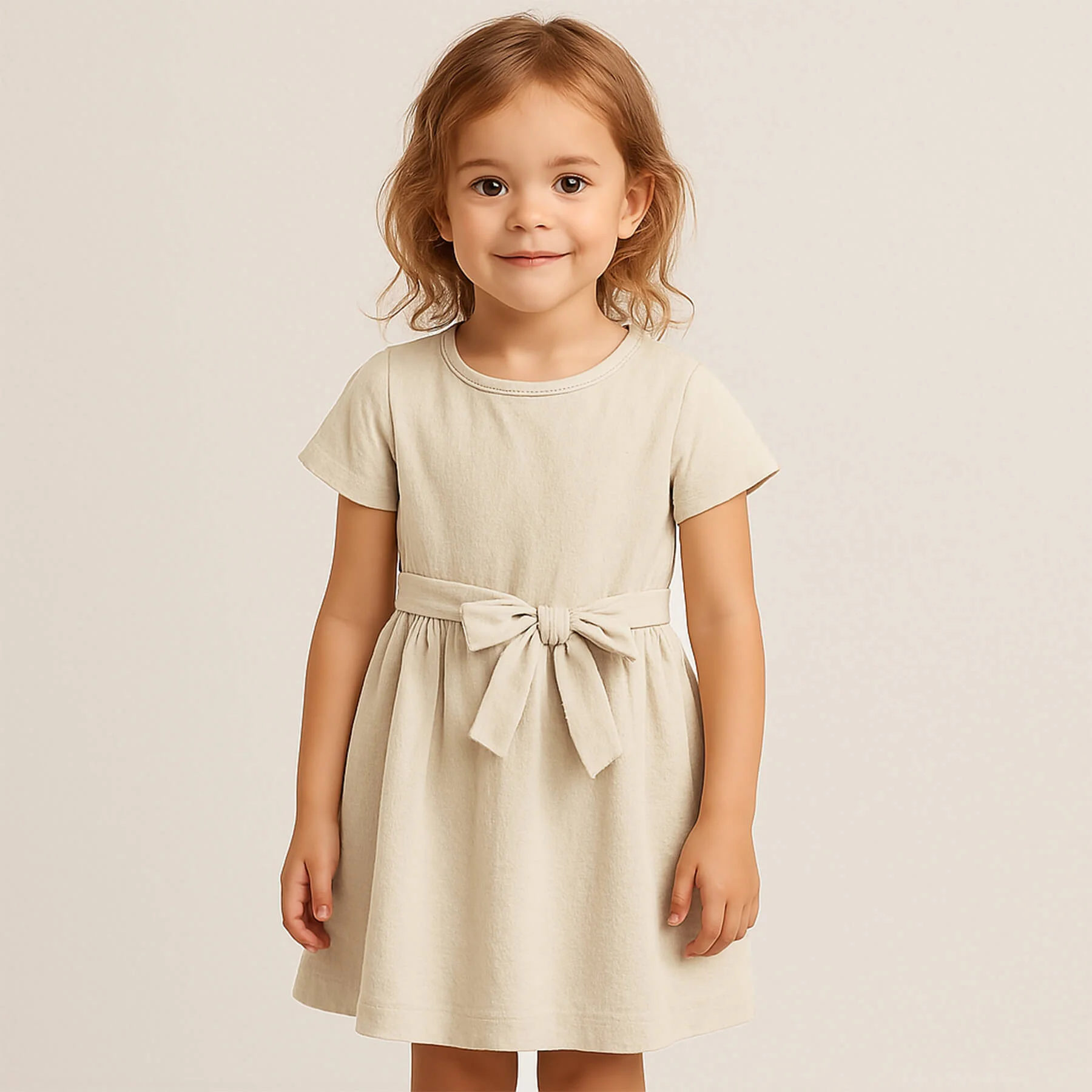 Gewassen Katoenen Stof Naturel – Zacht, Ademend & Stonewashed