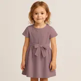 Gewassen Katoenen Stof Oud Mauve – Zacht & Stonewashed