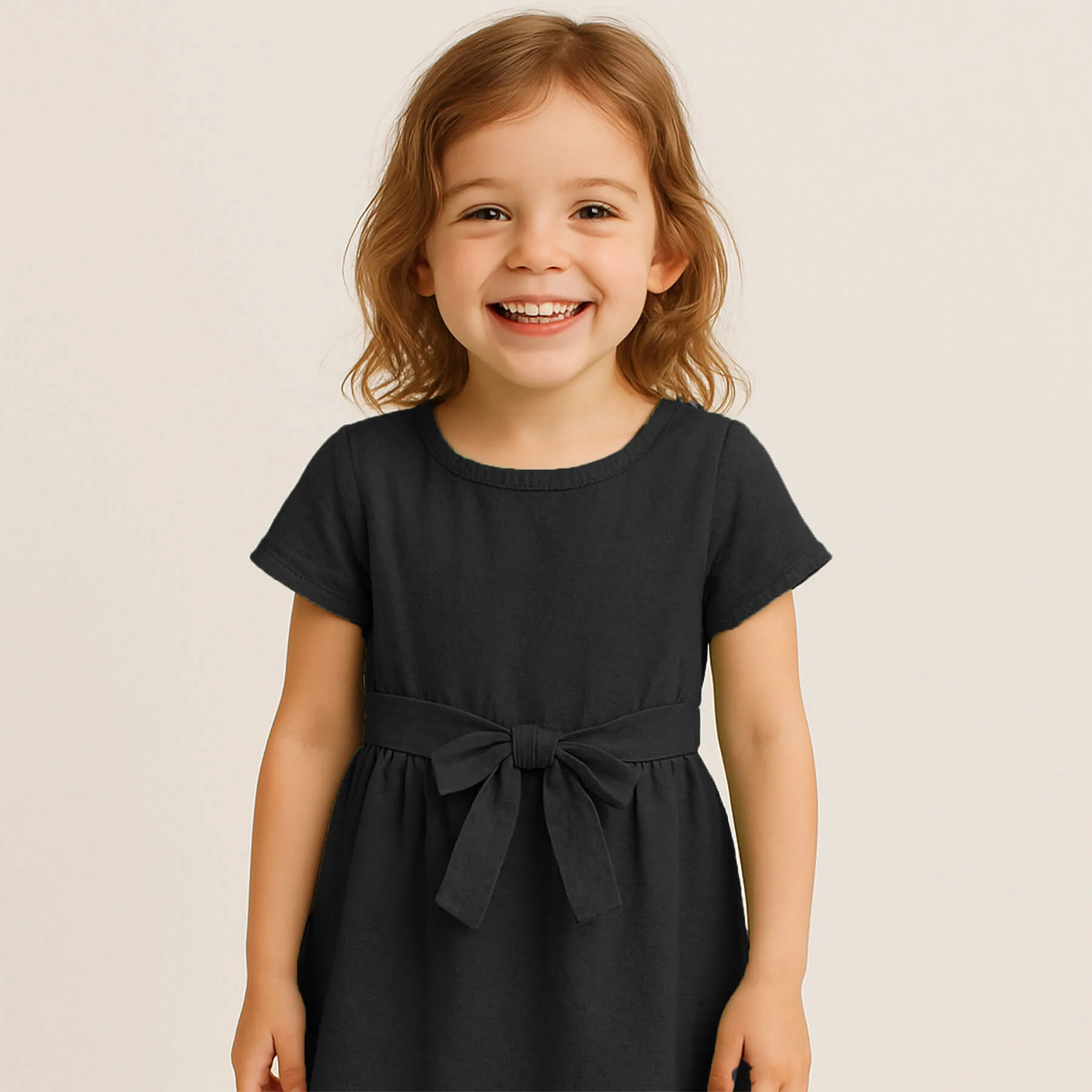 Gewassen Katoenen Stof Zwart – Zacht, Ademend & Stonewashed