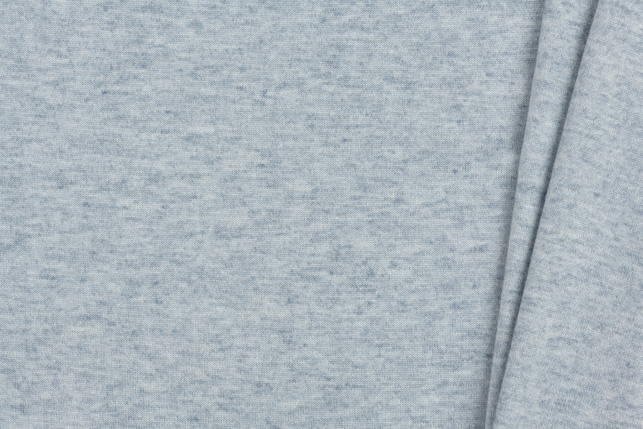 Cashmere Touch Jersey Stof Licht Jeans Melange – Zacht & Stretchy
