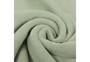 Stretch Badstof Dusty Groen