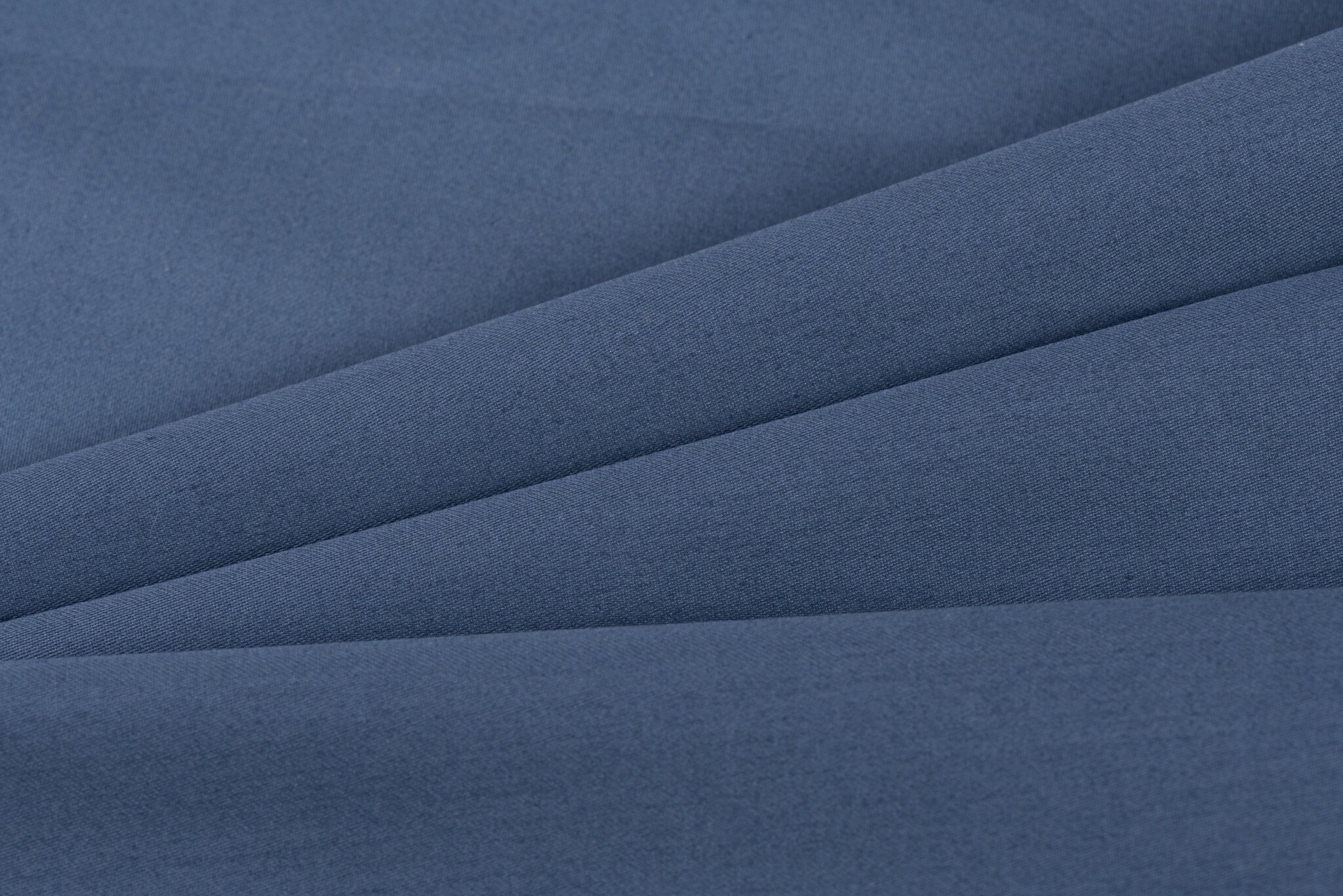 Katoen Satijn Stof Middernacht Blauw – Zacht, Glad & Ademend