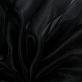 Organza Stof Brandvertragend – Zwart – 300 cm – Voor Decoratie & Events