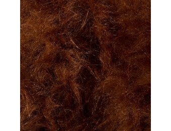Imitatiebont Stof Langhaar Bruin