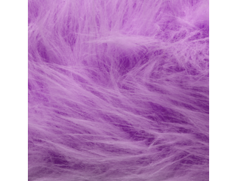 Imitatiebont Stof Langhaar Lila