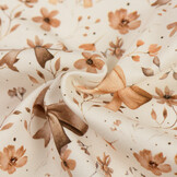 Jersey Katoen Digitale Print - Strik Bloem