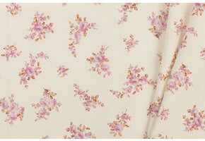 Jersey Katoen Digitale Print - Victoriaanse Rozen