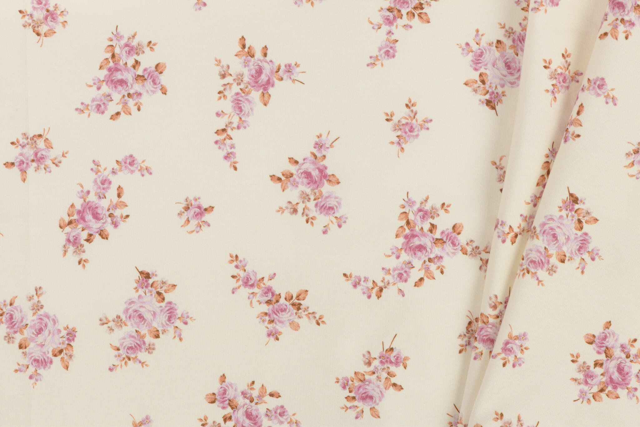 Jersey Katoen Digitale Print - Victoriaanse Rozen