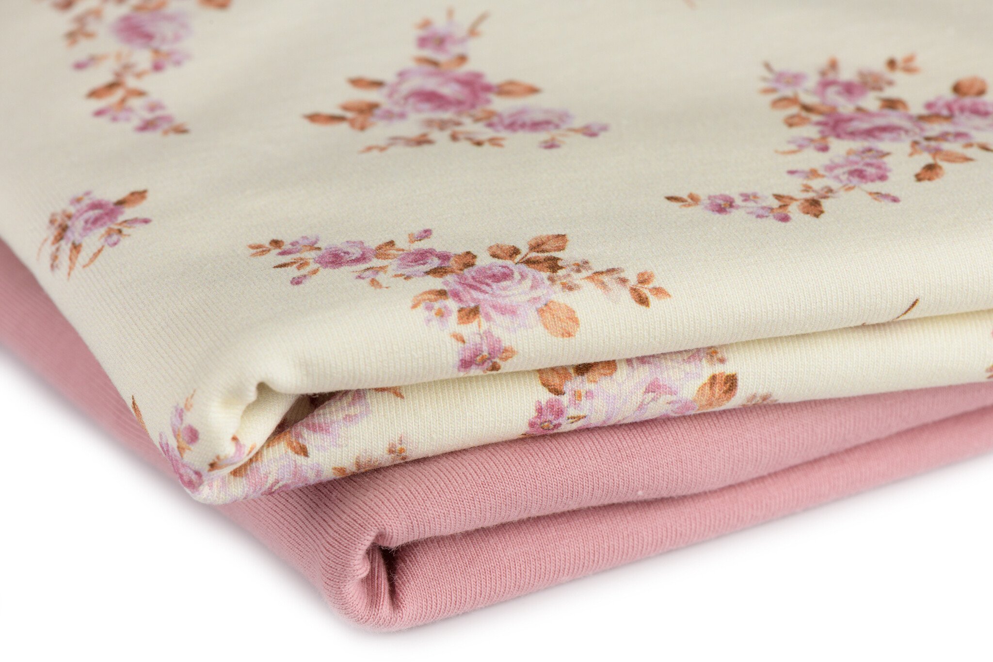 Jersey Katoen Digitale Print - Victoriaanse Rozen