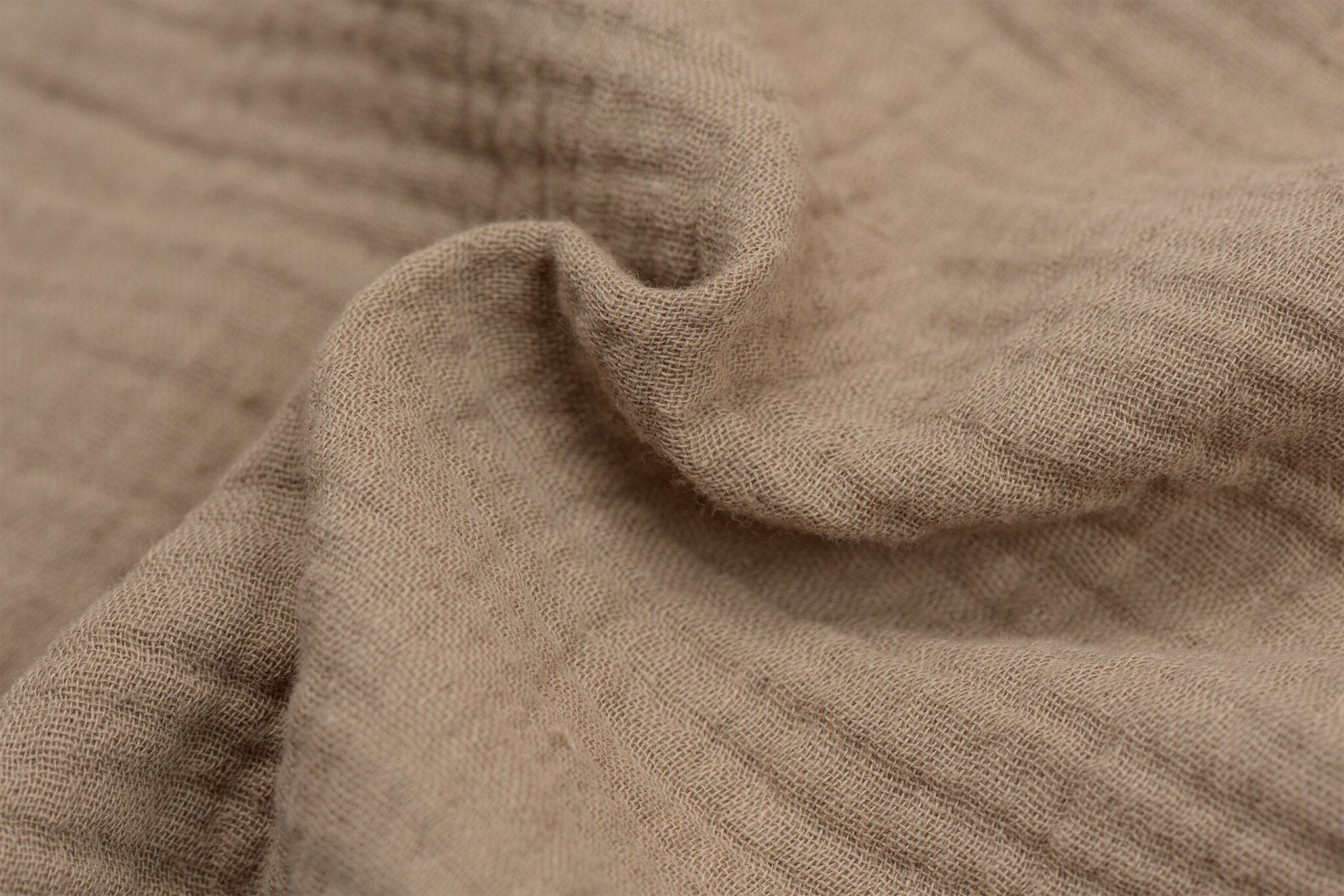 Hydrofiel Stof New Taupe – Zacht, Ademend en Duurzaam