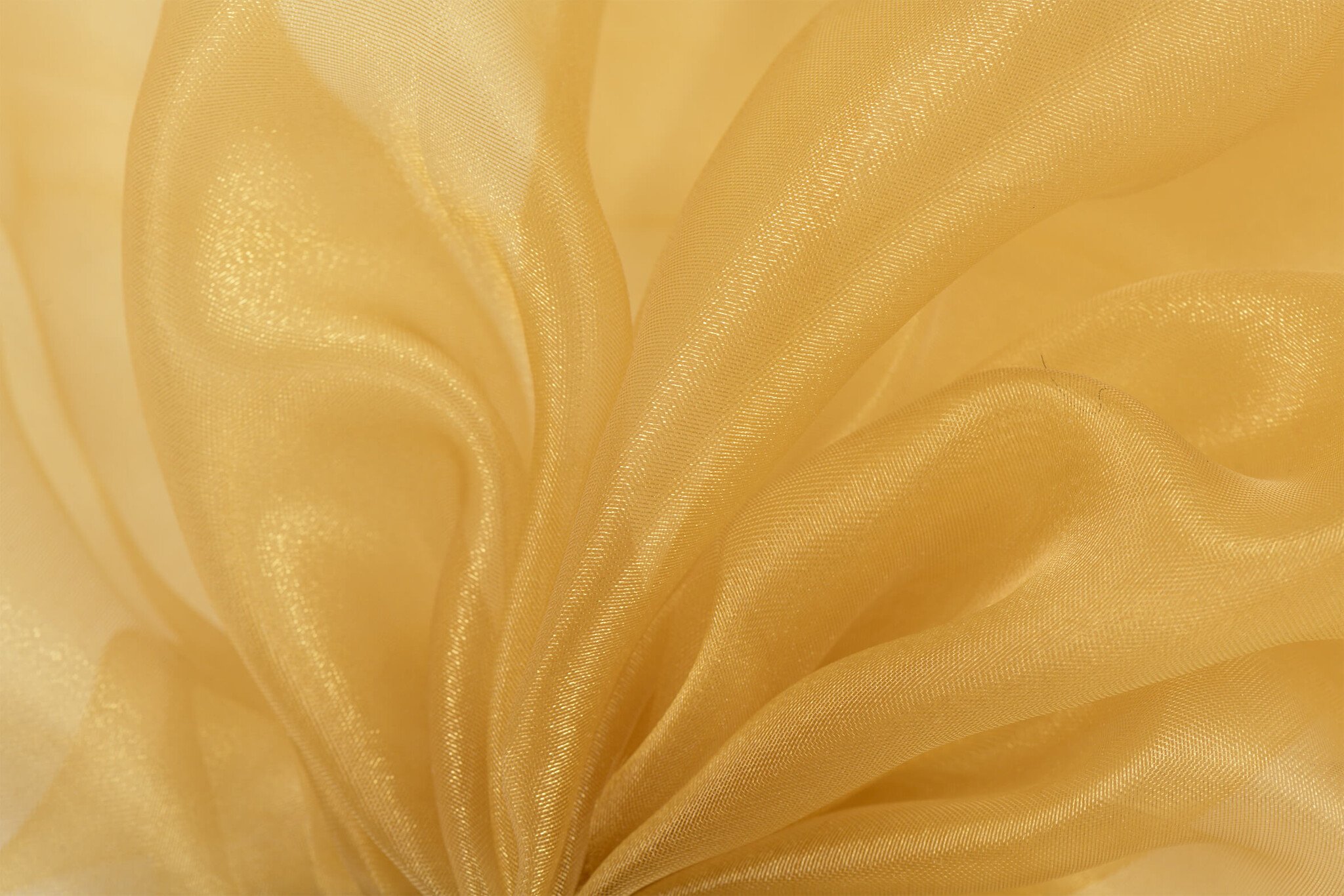 Organza Stof Brandvertragend – Goud – 300 cm – Voor Decoratie & Events