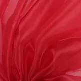Organza Stof Brandvertragend – Donkerrood – 300 cm – Voor Decoratie & Events