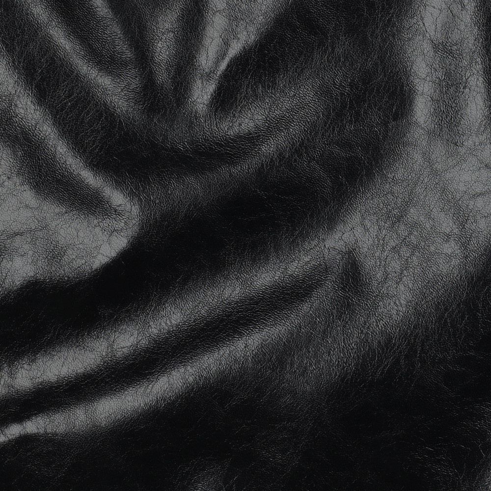 Imitatieleer Shiny Stretch Black – Glanzend & Rekbaar