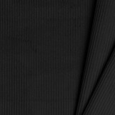 Corduroy Katoen Stof Zwart – Zacht, Duurzaam & Stijlvol