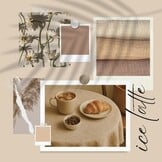 Hydrofiel Stof Hazelnoot Latte – Zacht, Ademend en Duurzaam