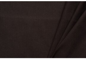 Uni Katoen Stof Donkerbruin