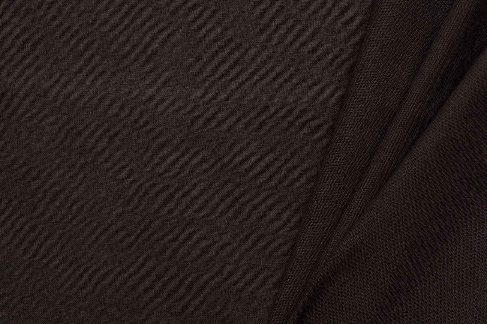Uni Katoen Stof Donkerbruin – Zacht, Soepel & Veelzijdig