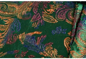 Brokaat Jacquard Stof Barok – Groen