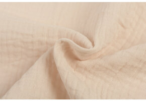 Baby Cotton – Mousseline Stof – Hazelnoot Latte